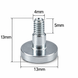 Magnet neodim M4/D13 mm pentru module LED